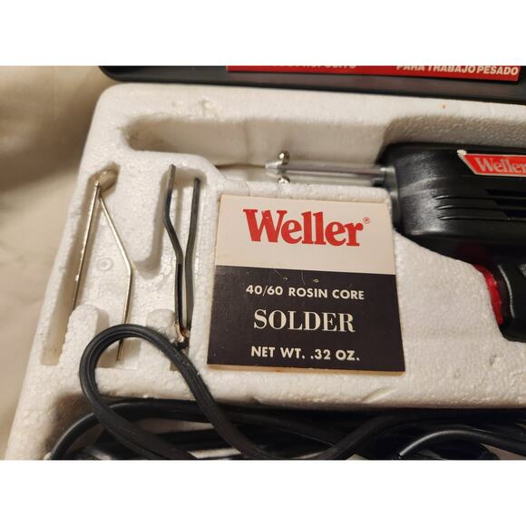 WELLER SOLDERING GUN MODEL: 8200, 100/140 WATTS,‎ UNIVERSAL SOLDERING GUN KIT - Picture 4 of 7